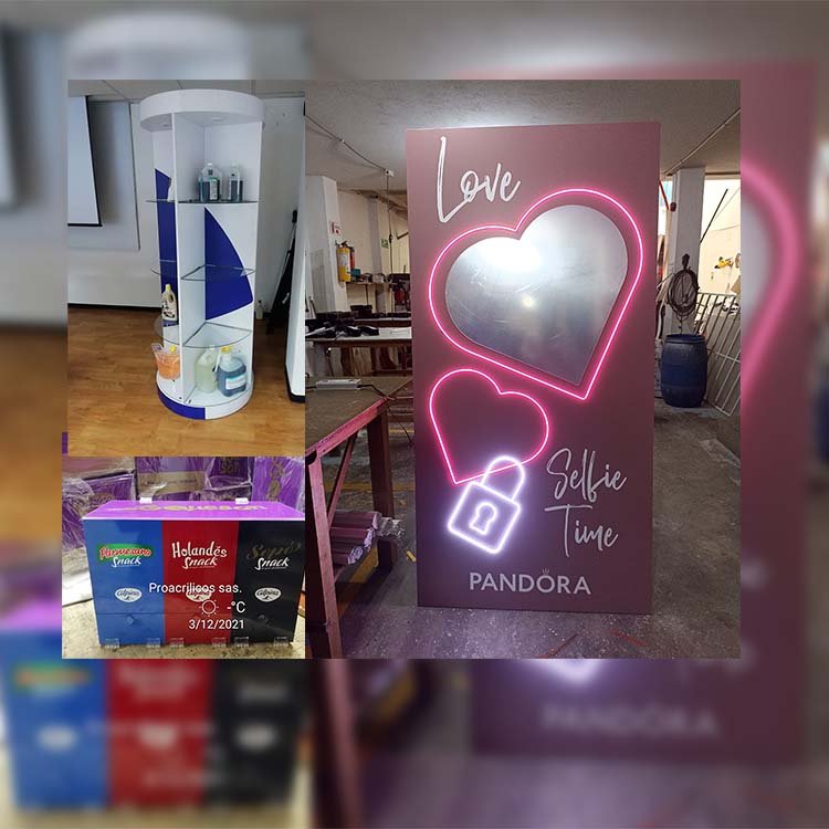 Diseño de vinilos decorativos para vitrinas comerciales